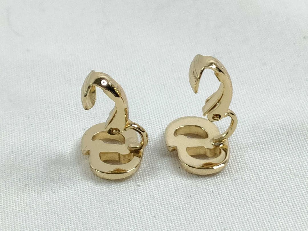 Christian Dior 箱あり ゴールド イヤリング ネックレス 美品