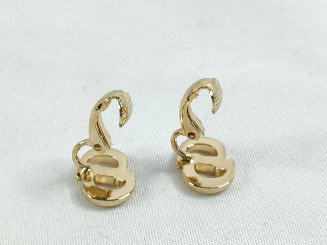 Christian Dior 箱あり ゴールド イヤリング ネックレス 美品