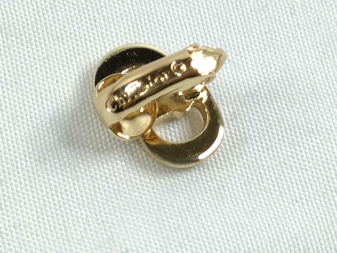 Christian Dior 箱あり ゴールド イヤリング ネックレス 美品