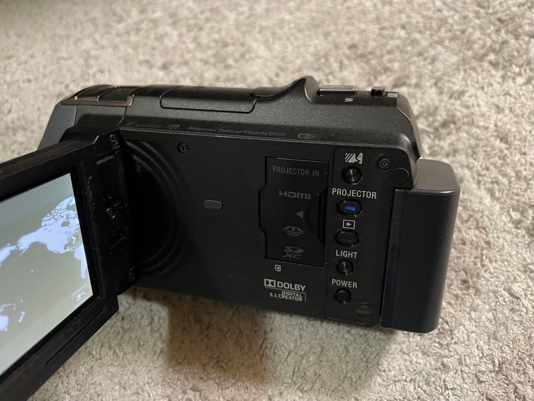 ソニー　HDR-PJ800 ブラック　ビデオカメラ