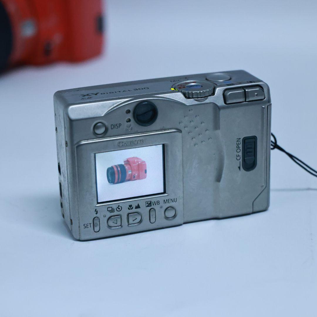 スマホ転送可 デジタルカメラ　Canon IXY Digital300 カード付