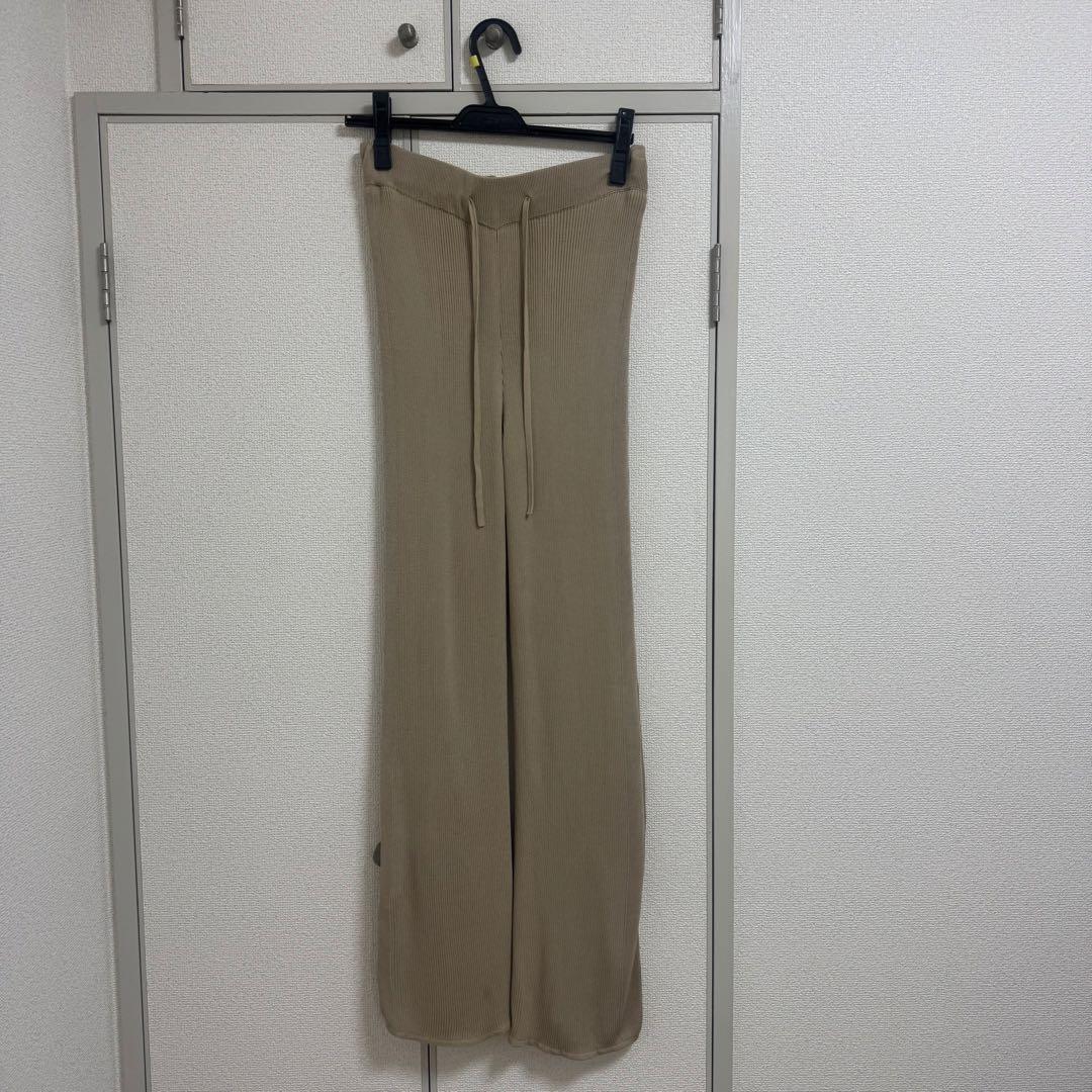 リュクスビスコースニットパンツ（WEB完売カラー）