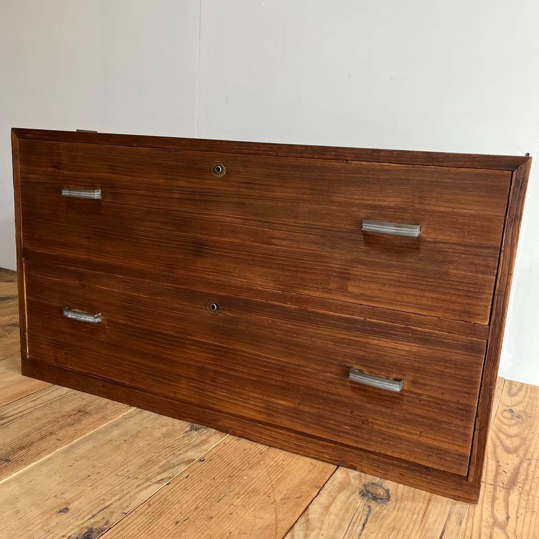 専用 アンティーク チェスト 箪笥 ローボード テレビ台 昭和レトロ z771