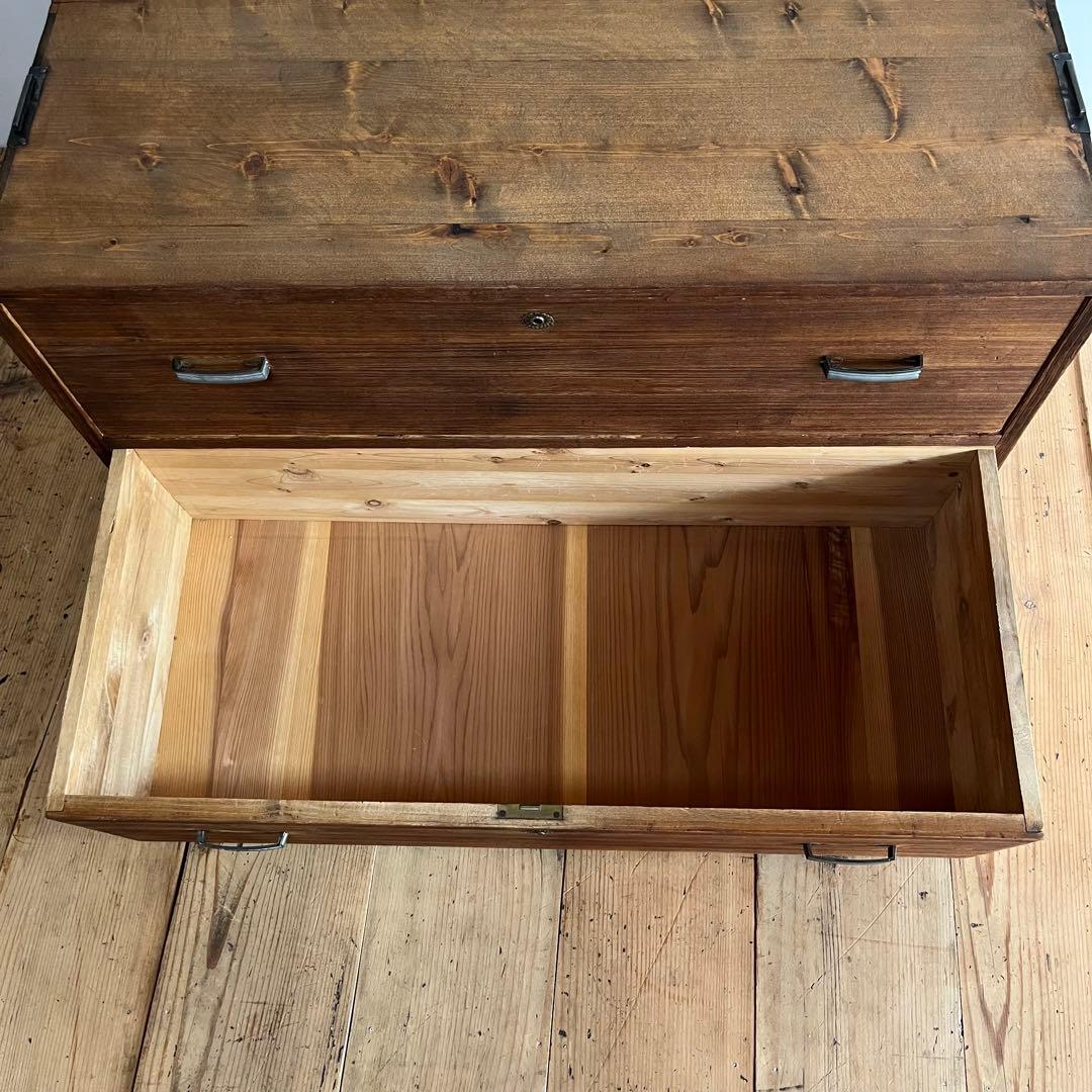 専用 アンティーク チェスト 箪笥 ローボード テレビ台 昭和レトロ z771