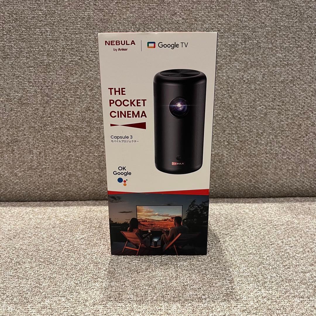 Anker プロジェクター Nebula Capsule 3 保証あり