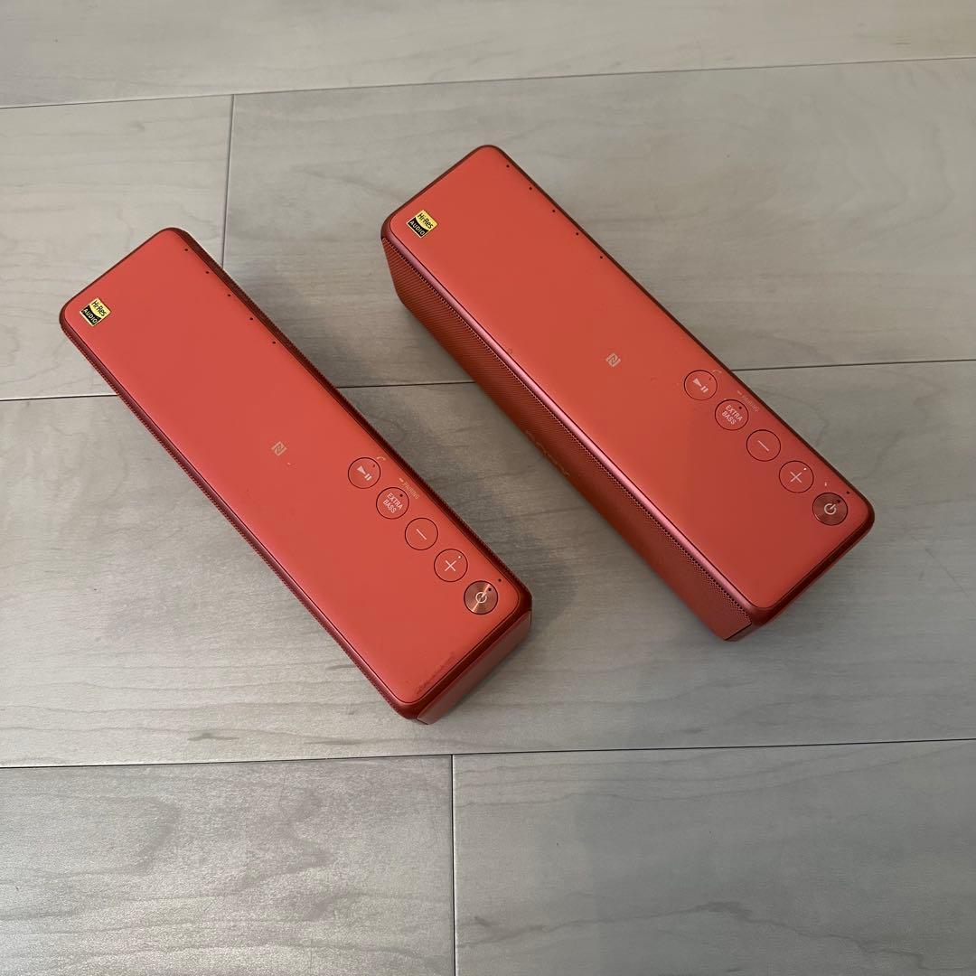 ソニー スピーカー hear go 2 トワイライトレッド SRS-HG10-R