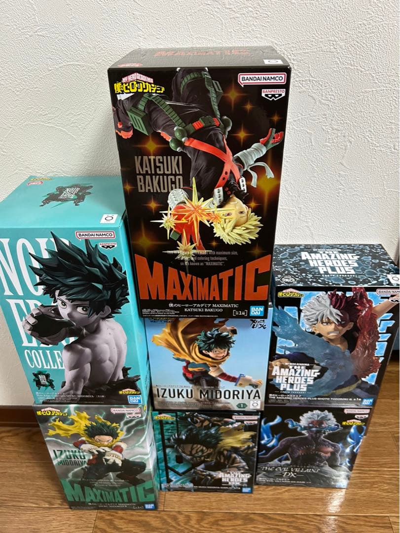 僕のヒーローアカデミア　プライズフィギュア　まとめ売り7体セット