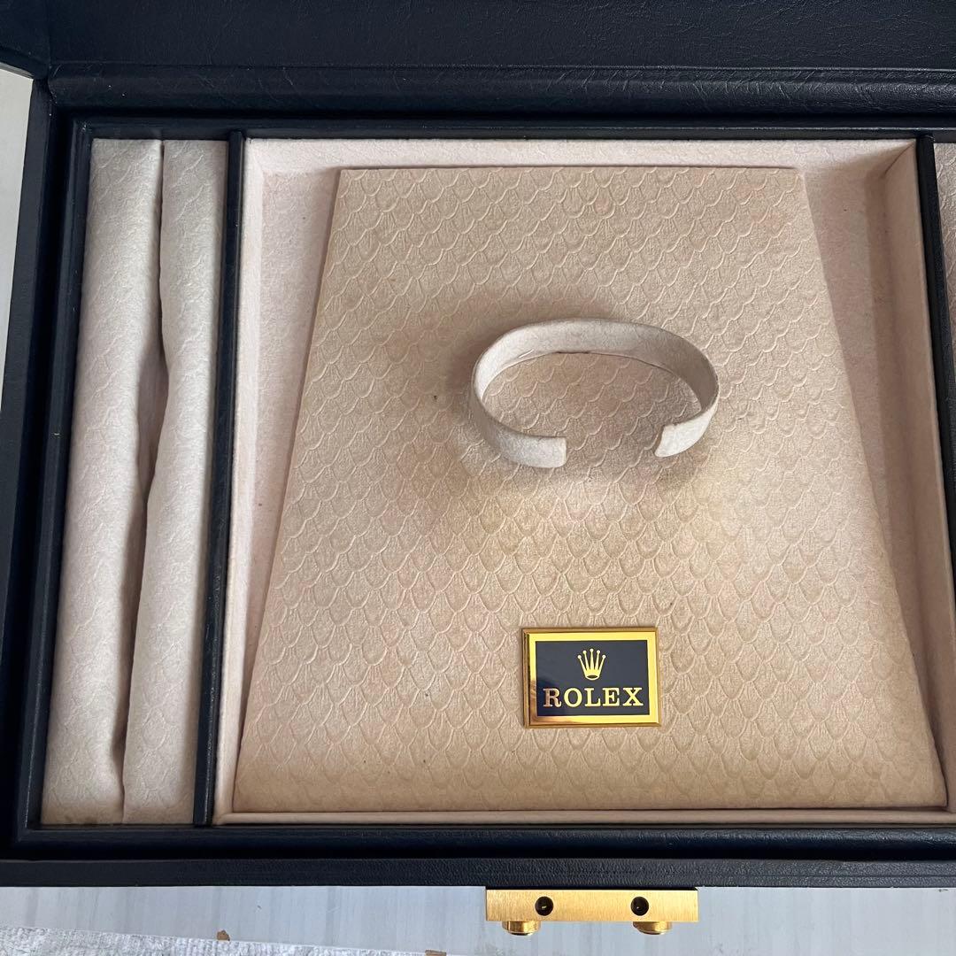 ロレックス　ジュエリーボックス　時計ケース　濃紺