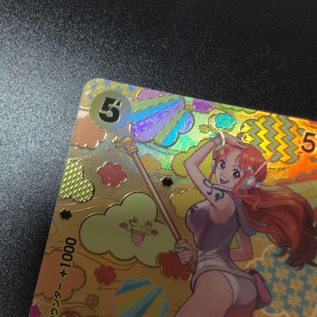 ワンピースカード　SR　SP ナミ　パラレル