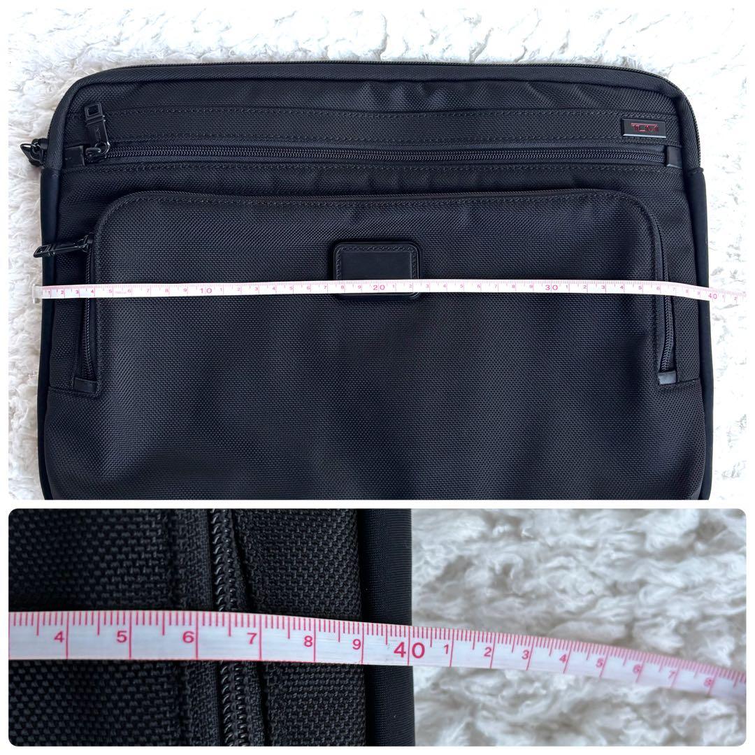 ★美品★【TUMI トゥミ】ラージラップトップカバー PCケース クラッチバッグ