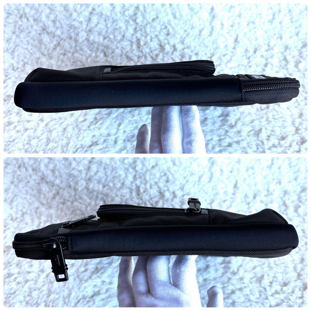 ★美品★【TUMI トゥミ】ラージラップトップカバー PCケース クラッチバッグ