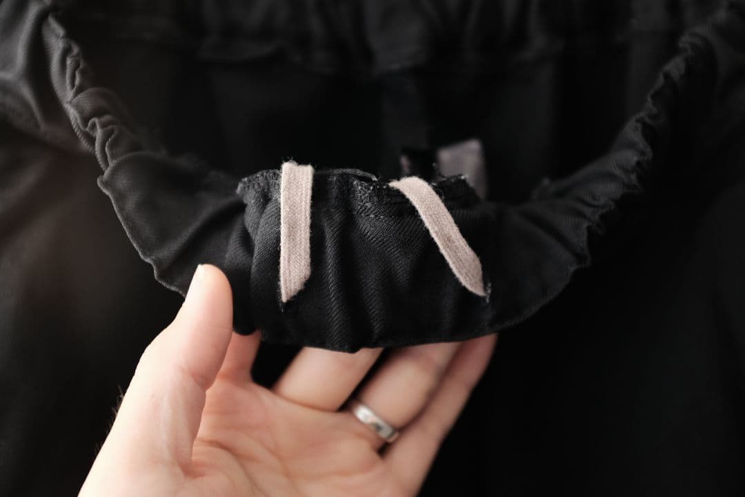 ブラックコムデギャルソン ポリ縮バルーンショーツ Sサイズ