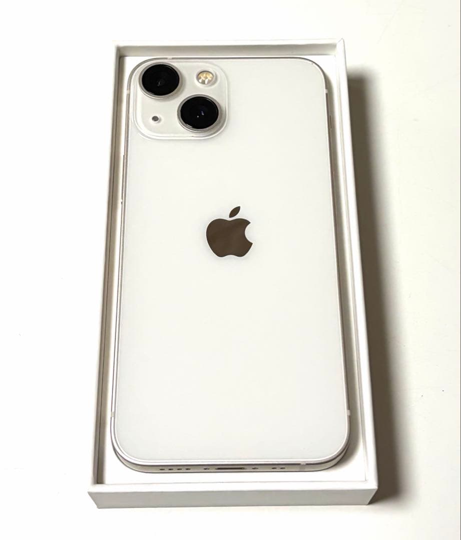 【美品】Apple iPhone 13 128GB スターライト