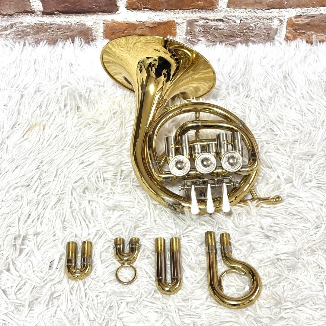 ✨美品✨ J.Michael ポケットホルン PFH-500 ジェイマイケル　金