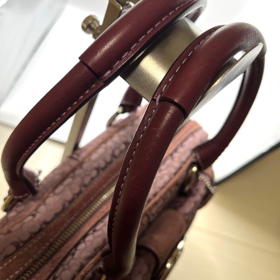 コーチ Vintage ソーホー ボストン ターンロック y2k ワンショルダー