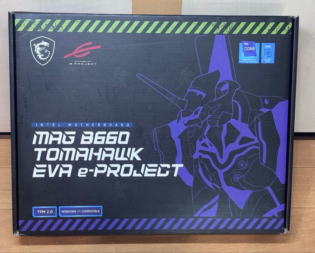【新品未使用】MAG B660 TOMAHAWK EVA e-PROJECT