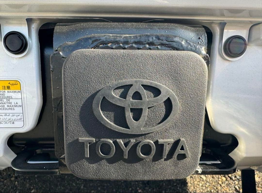 『セット品』 純正 ランクル 250 ヒッチカバー ガーニッシュ