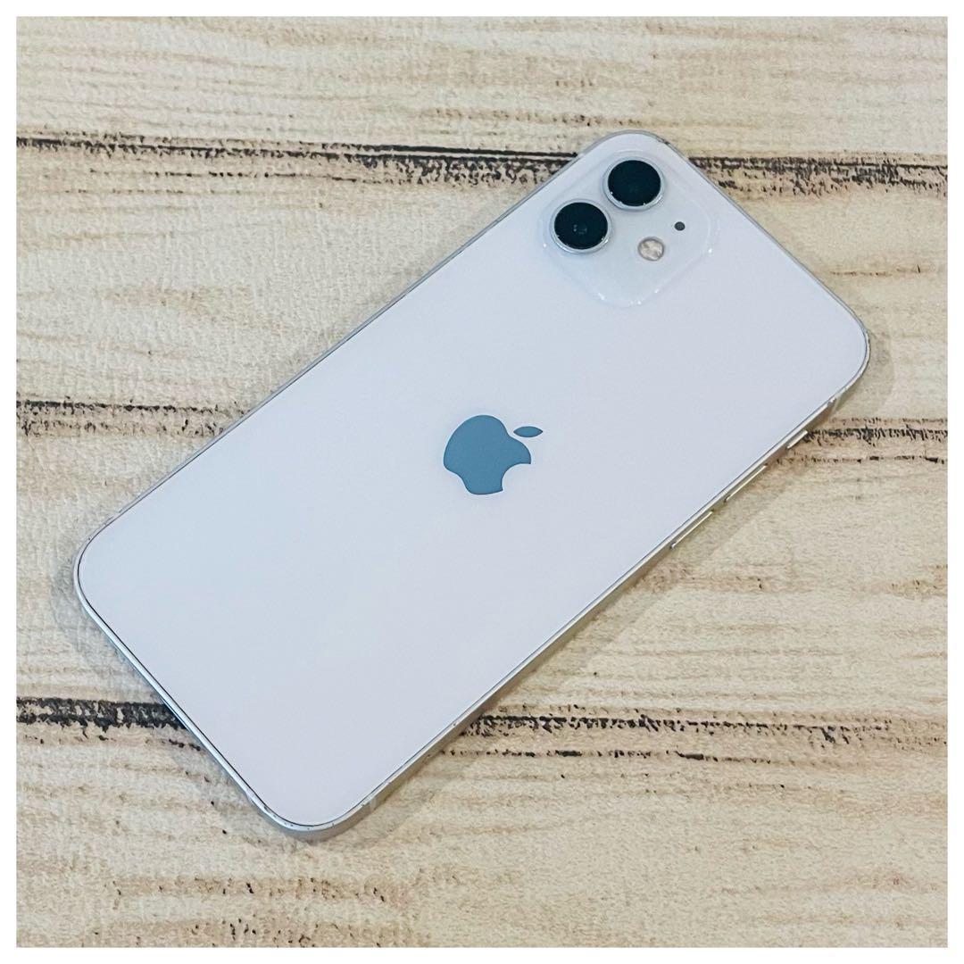 【高品質】iPhone12 ホワイト 64GB SIMフリー 100% 本体