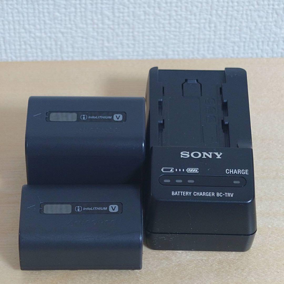SONY ソニー HDR-PJ670 ハンディカム　純正バッテリー充電器