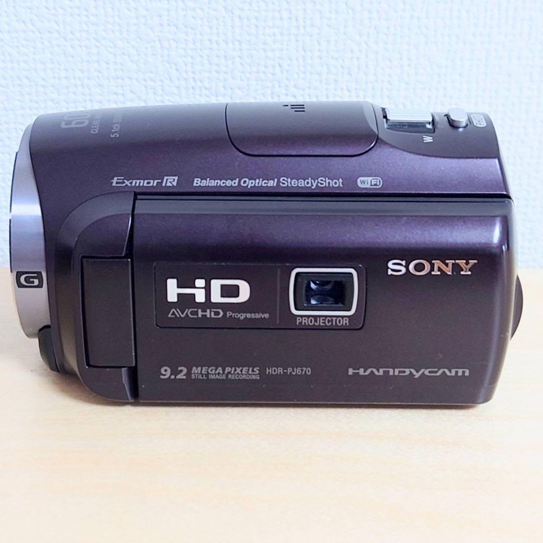 SONY ソニー HDR-PJ670 ハンディカム　純正バッテリー充電器