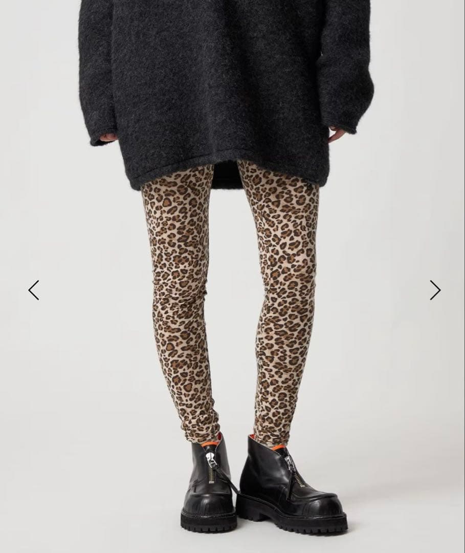 大人気　＜6(ROKU)＞レオパード レギンス　完売品