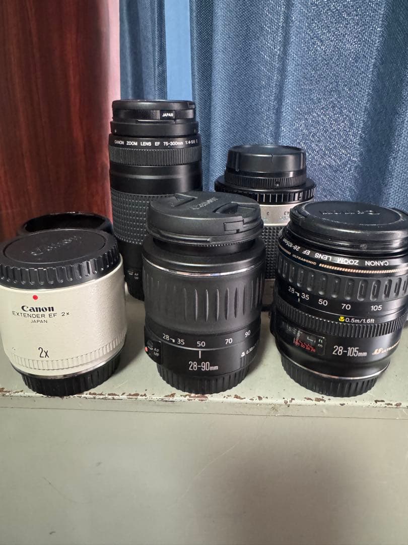 キャノン　レンズ各種、他　5点まとめて一式