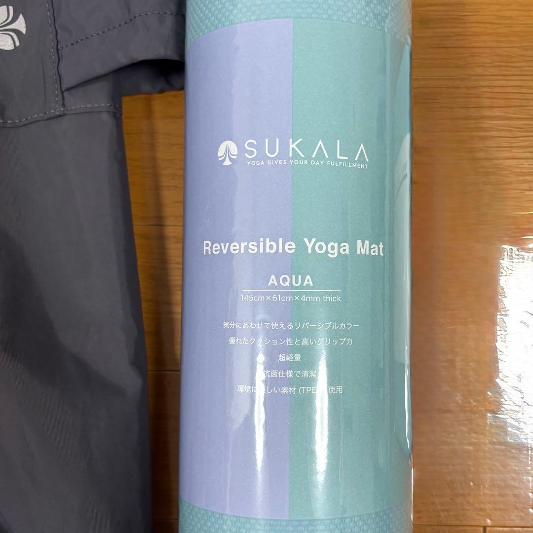 新品未開封 リバーシブルヨガマット ラバ LAVA スカーラ