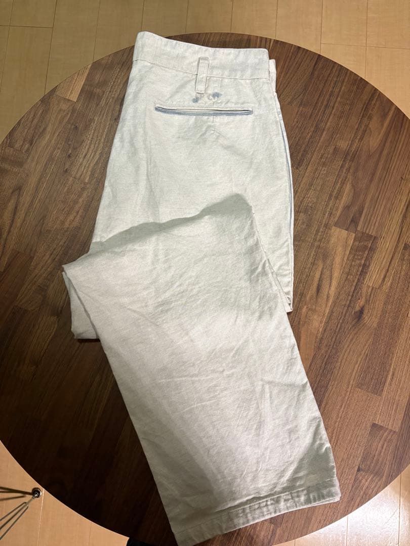 ポータークラシック　ベルエポック　リネンパンツ