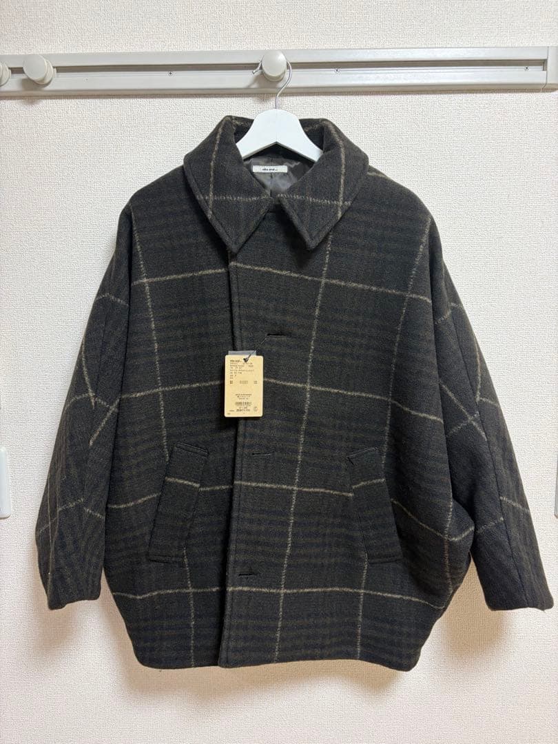 【新品未使用】niko and... ライトモッサドルマンジャケットコート