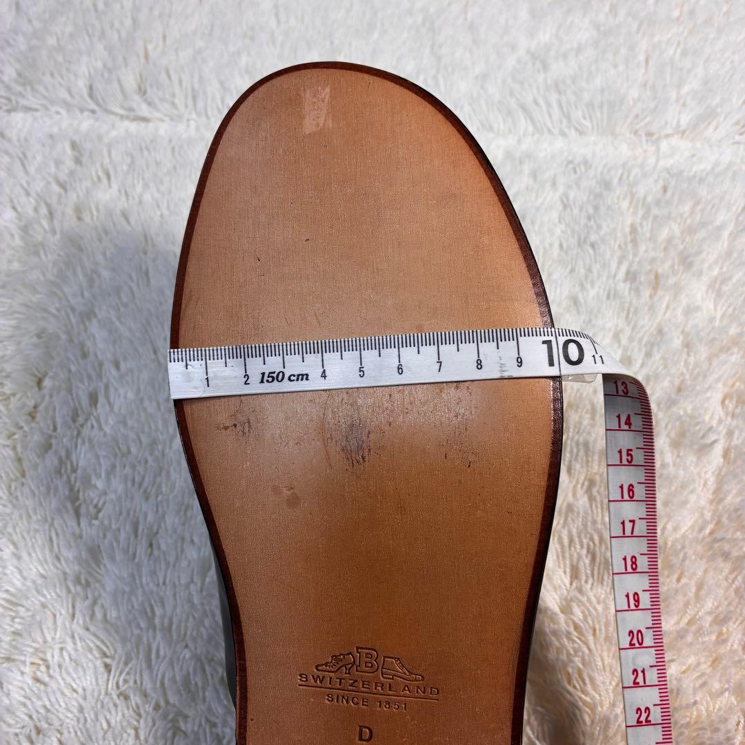 【美品】BALLY サンダル　メンズ　レザー　箱と保管袋付き