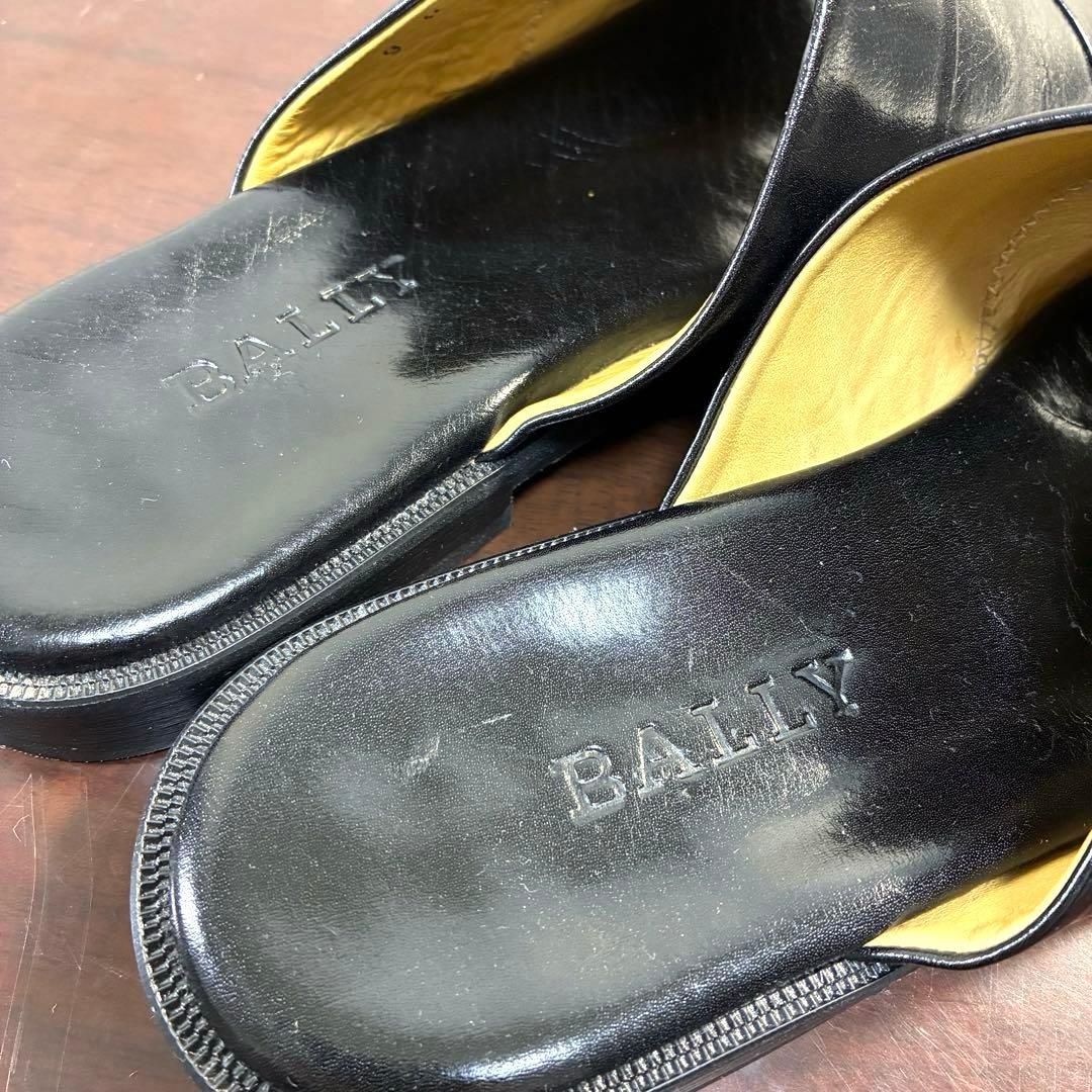 【美品】BALLY サンダル　メンズ　レザー　箱と保管袋付き