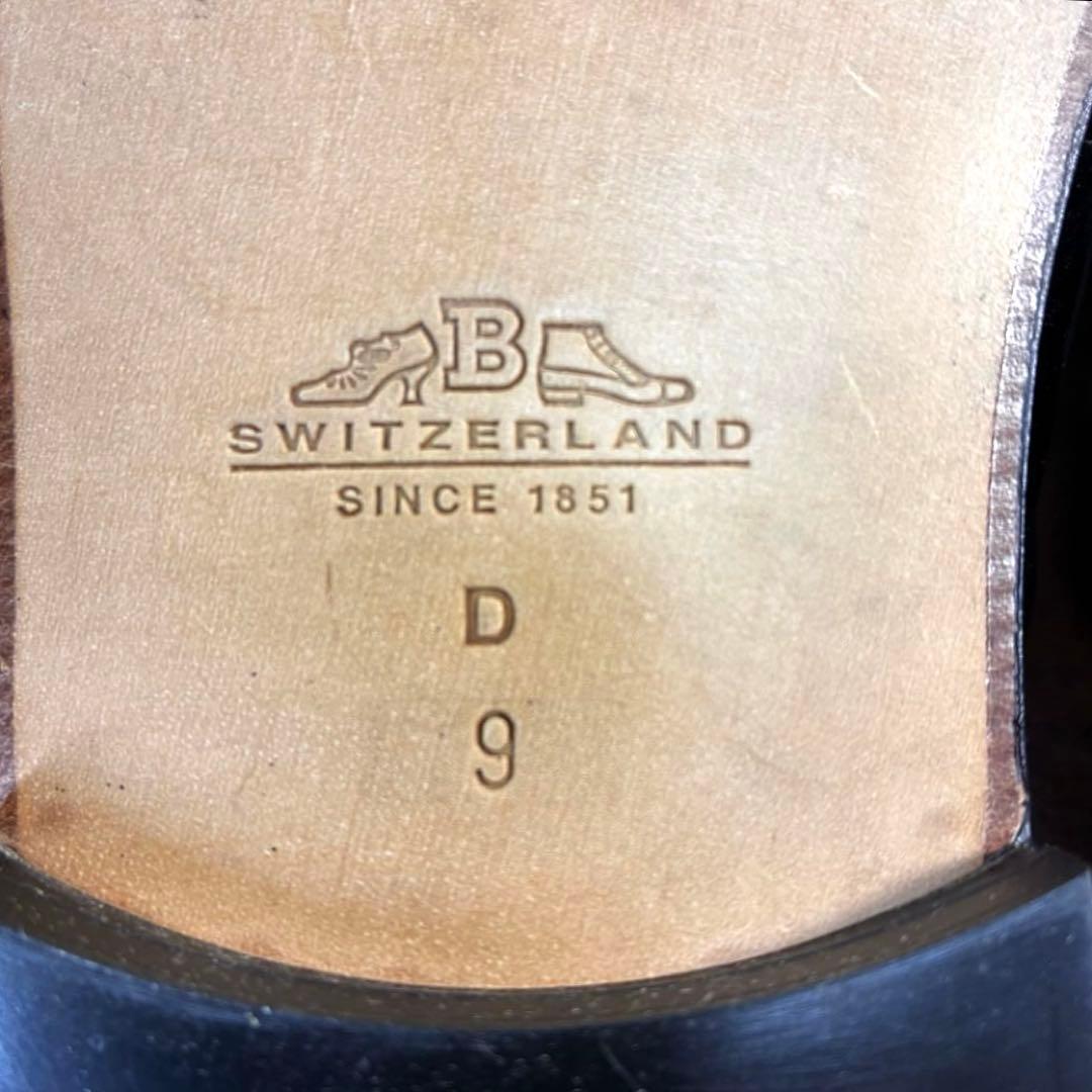 【美品】BALLY サンダル　メンズ　レザー　箱と保管袋付き