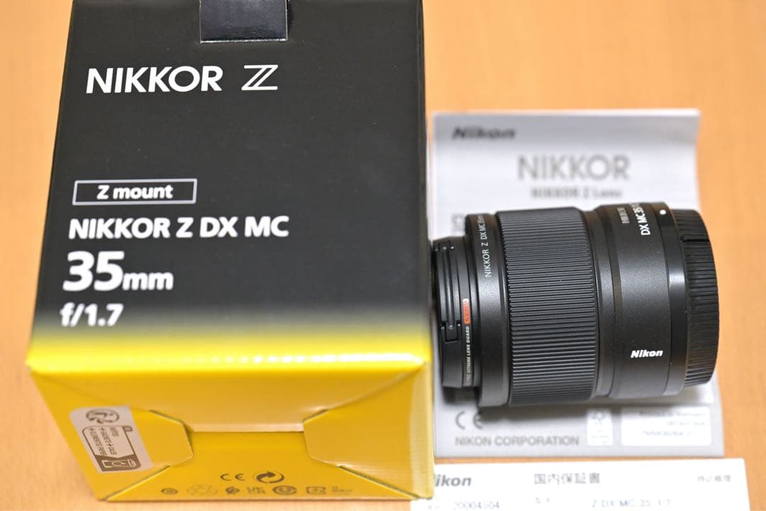 NIKKOR Z DX MC 35mm f1.7 Nikon ニコン レンズ