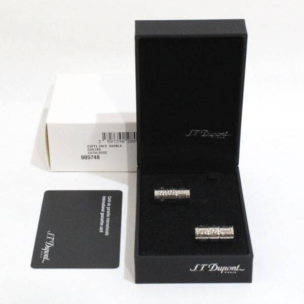 デュポン S.T. DUPONT 005748 カジノ ギャンブル カフスボタン