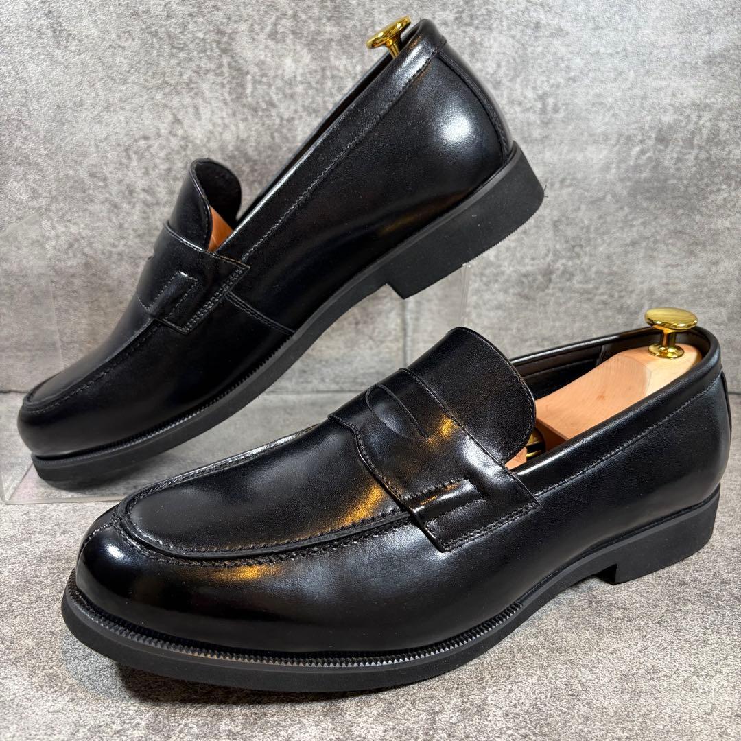 極美品✨　ユナイテッドアローズ　ローファー　ブラック　26.5cm メンズ