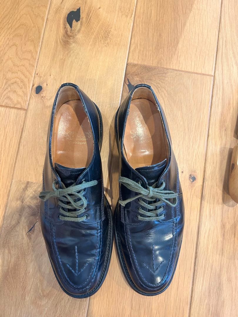 靴 1137B MILITARY BROAD ARROW APRON DERBY