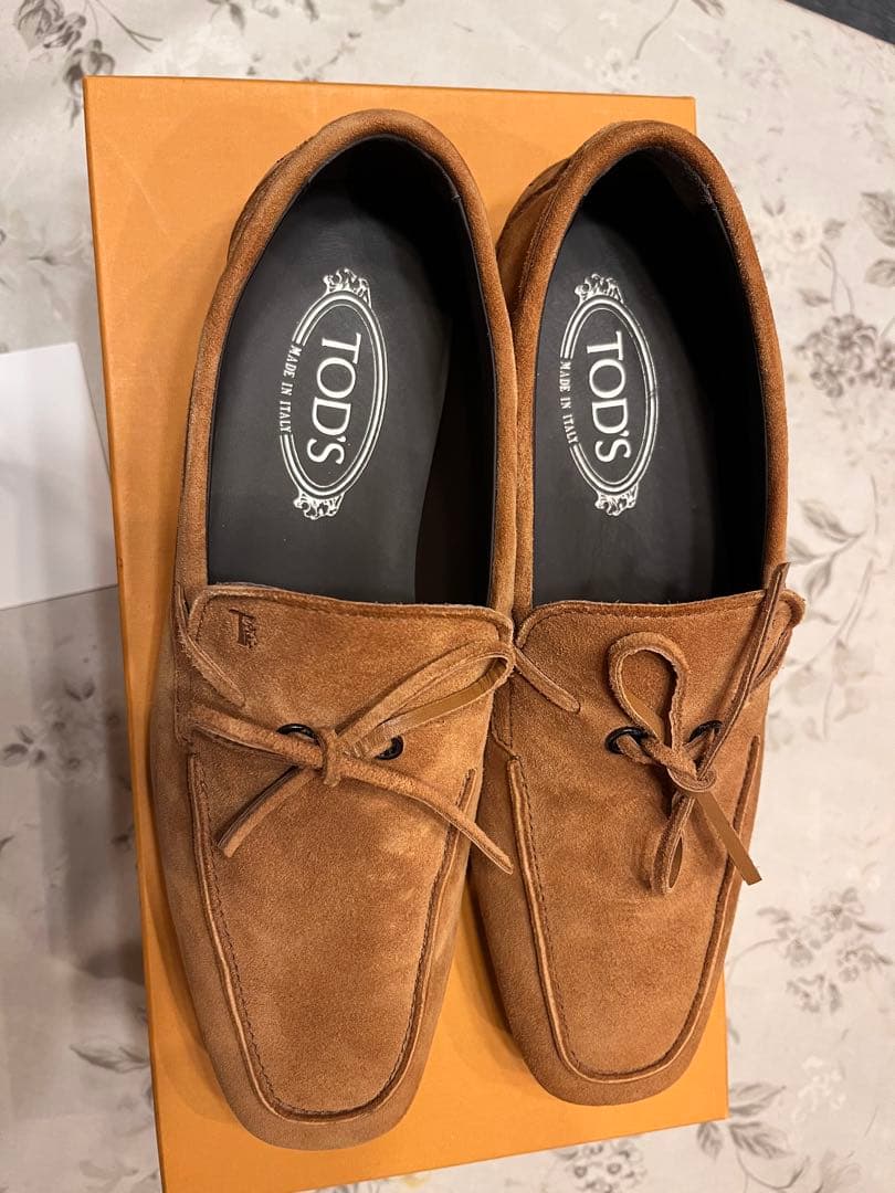 TOD’S トッズ　メンズ　スウェード　7