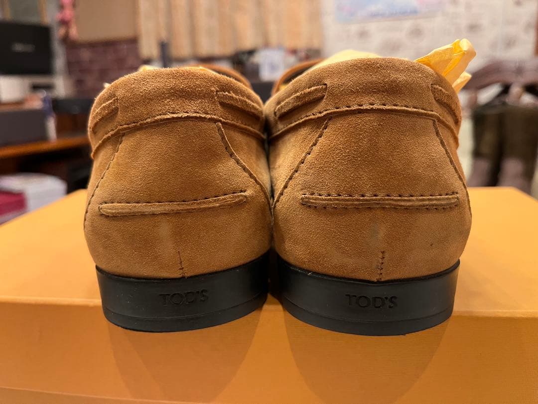 TOD’S トッズ　メンズ　スウェード　7