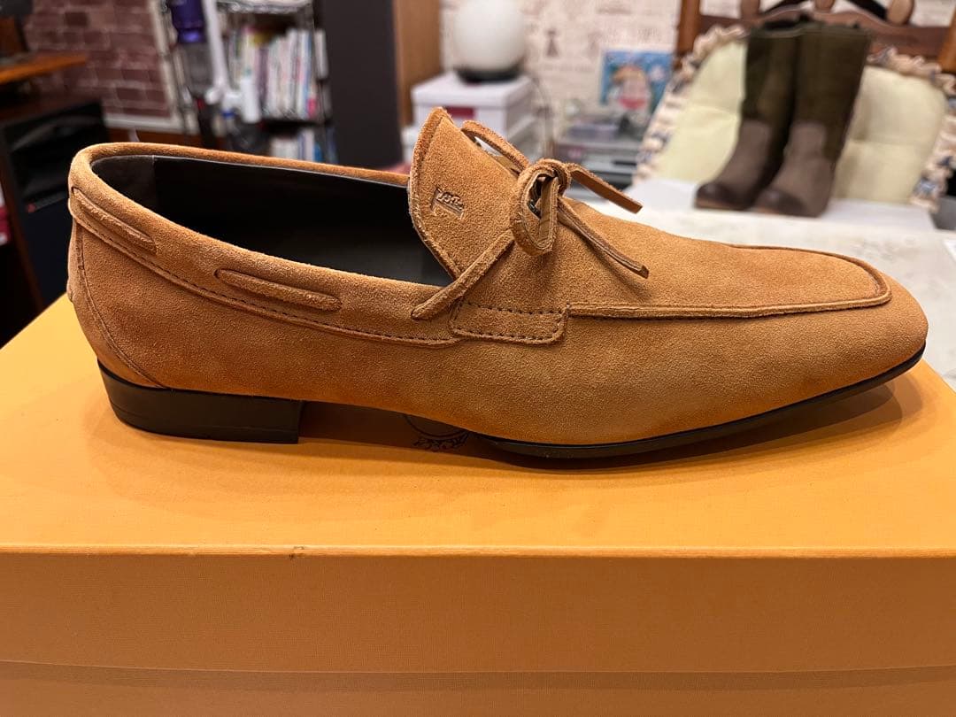 TOD’S トッズ　メンズ　スウェード　7