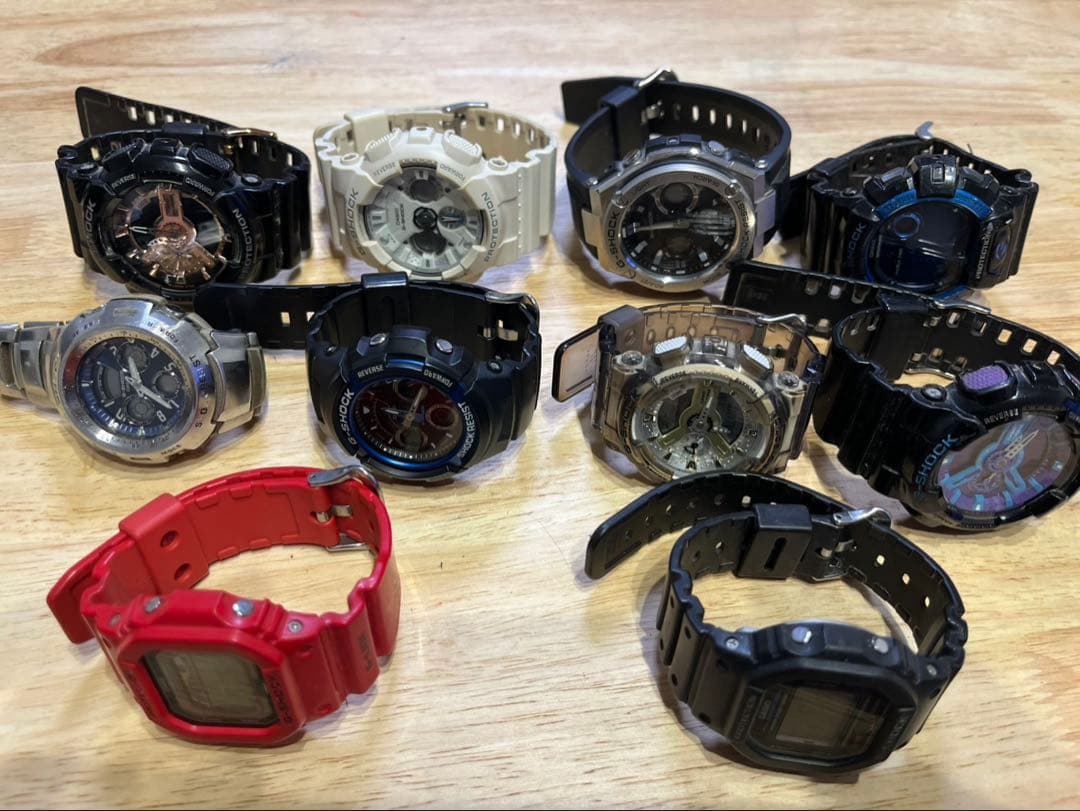 G-SHOCK ★まとめ売り・ジャンク品 合計10本♪