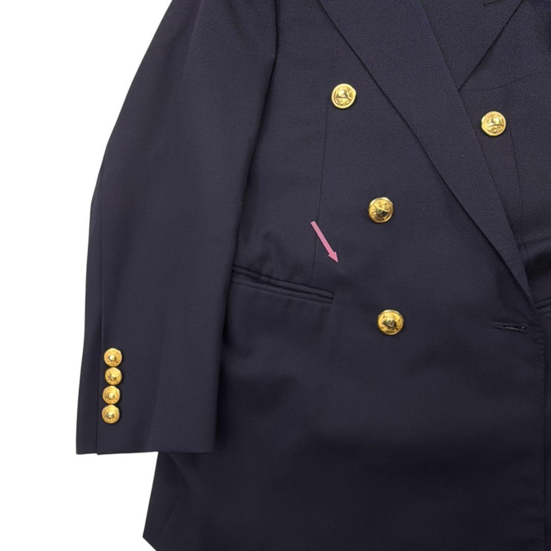 【日本製】Polo by Ralph Lauren 金ボタン ダブル ジャケット