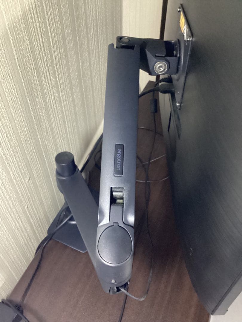 ブラック モニターアーム デスククランプ式ERGOTRON エルゴトロン