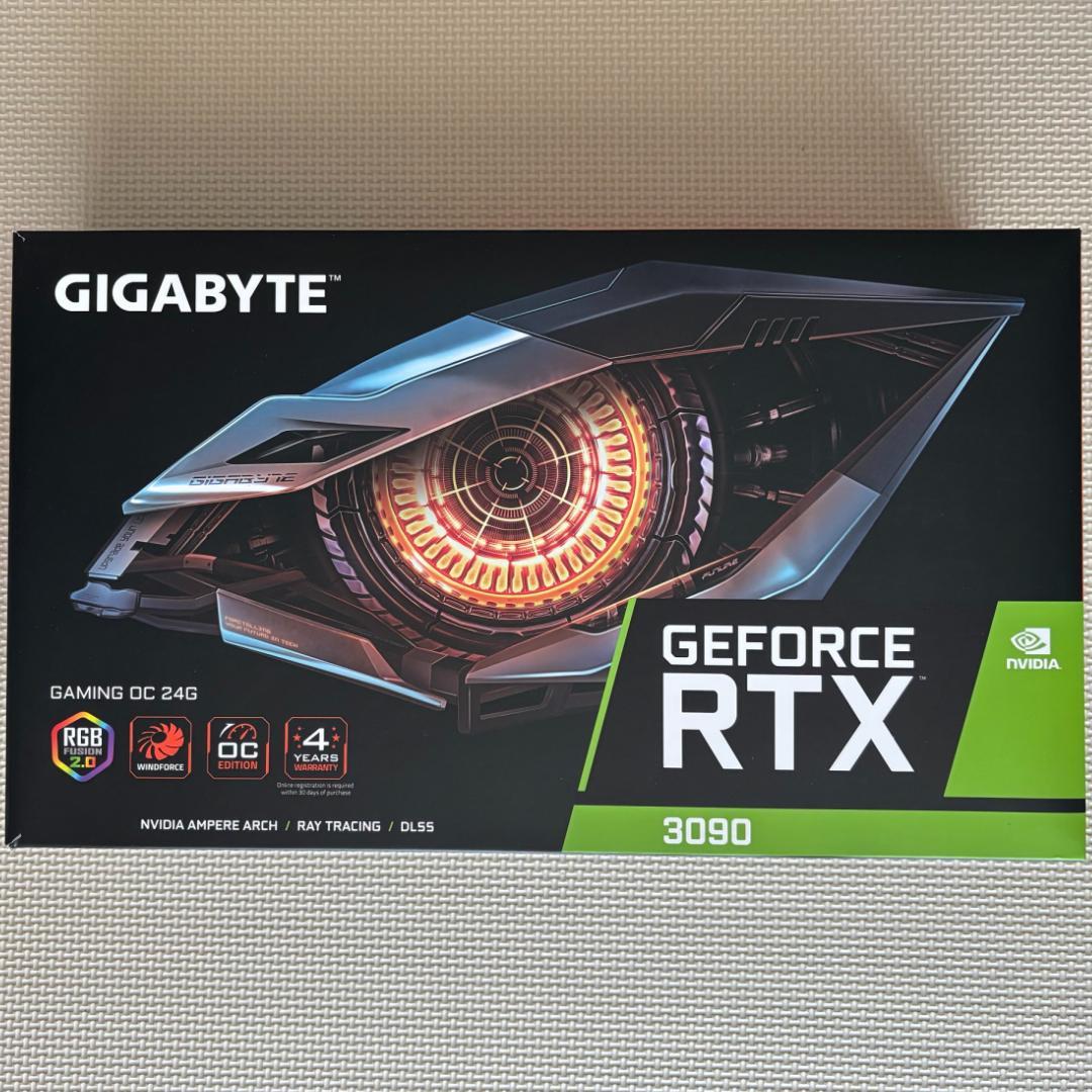 グラフィックボード・グラボ・ビデオカード GIGABYTE GEFORCE RTX 3090 24GB