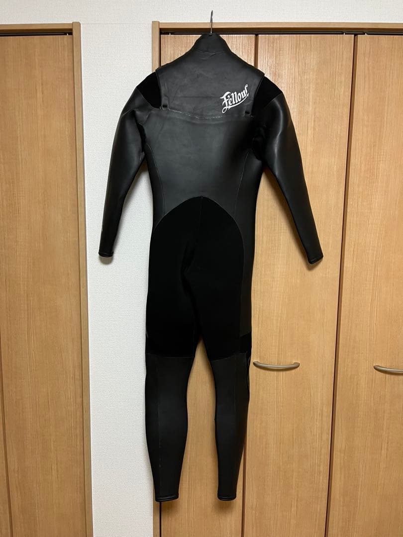 最終値下　Fellow ウェットスーツ セミドライ　5/3 ブラック　M