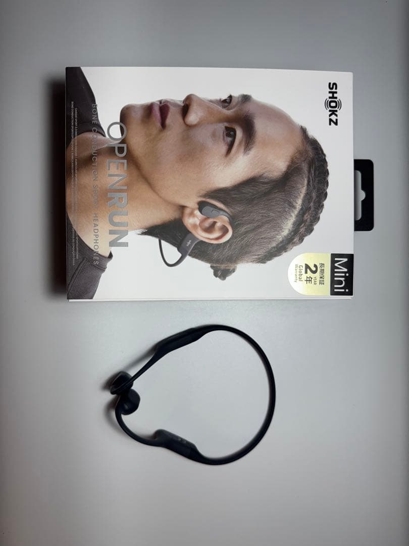 イヤホン shockz open run mini