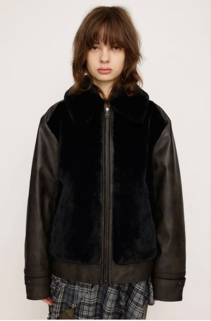 SLY FAUX FUR DOCKING G-1 ジャケット