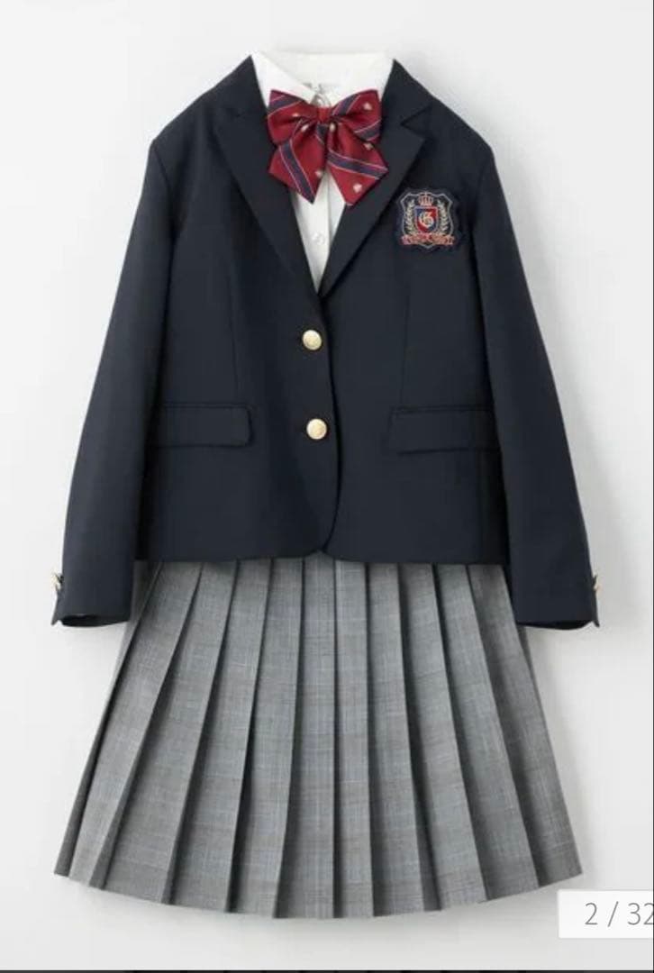 グリーンレーベルリラクシング　卒服　卒業式　女の子　160