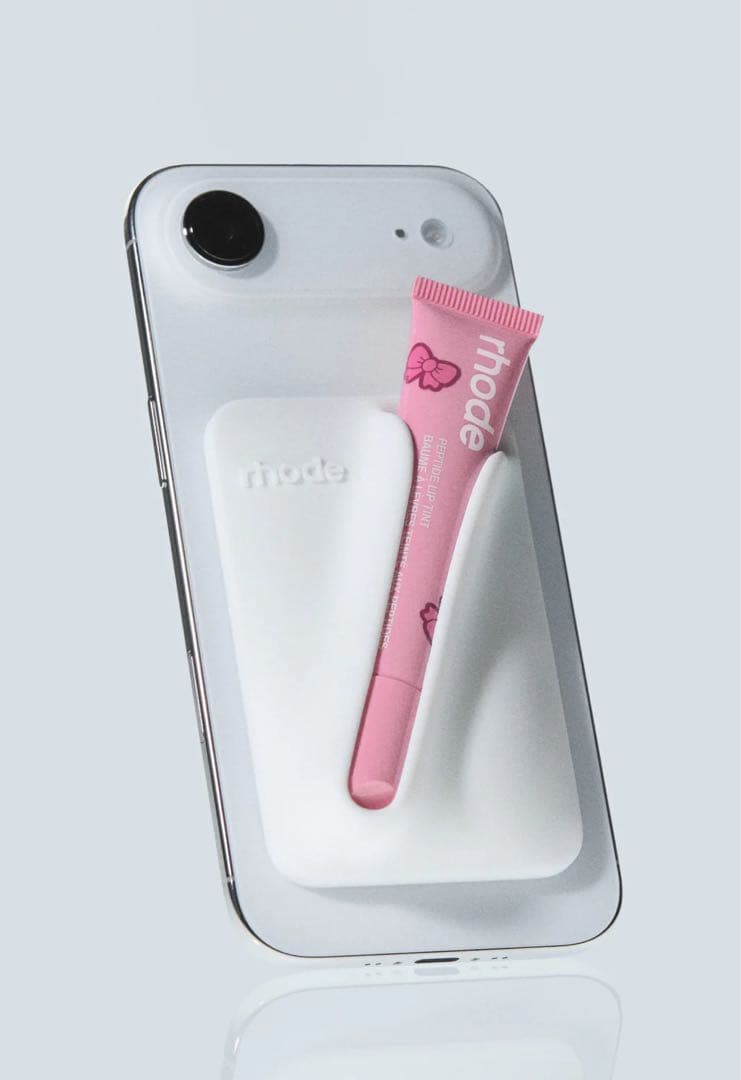 iPhoneアクセサリー rhode snap-on lip case (WHITE)