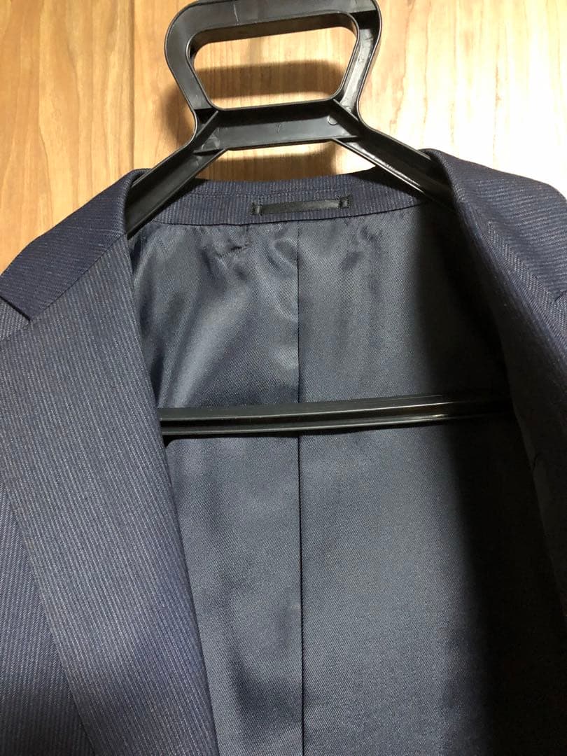 ダークブルーグレー ビジネススーツ　青山　BE5