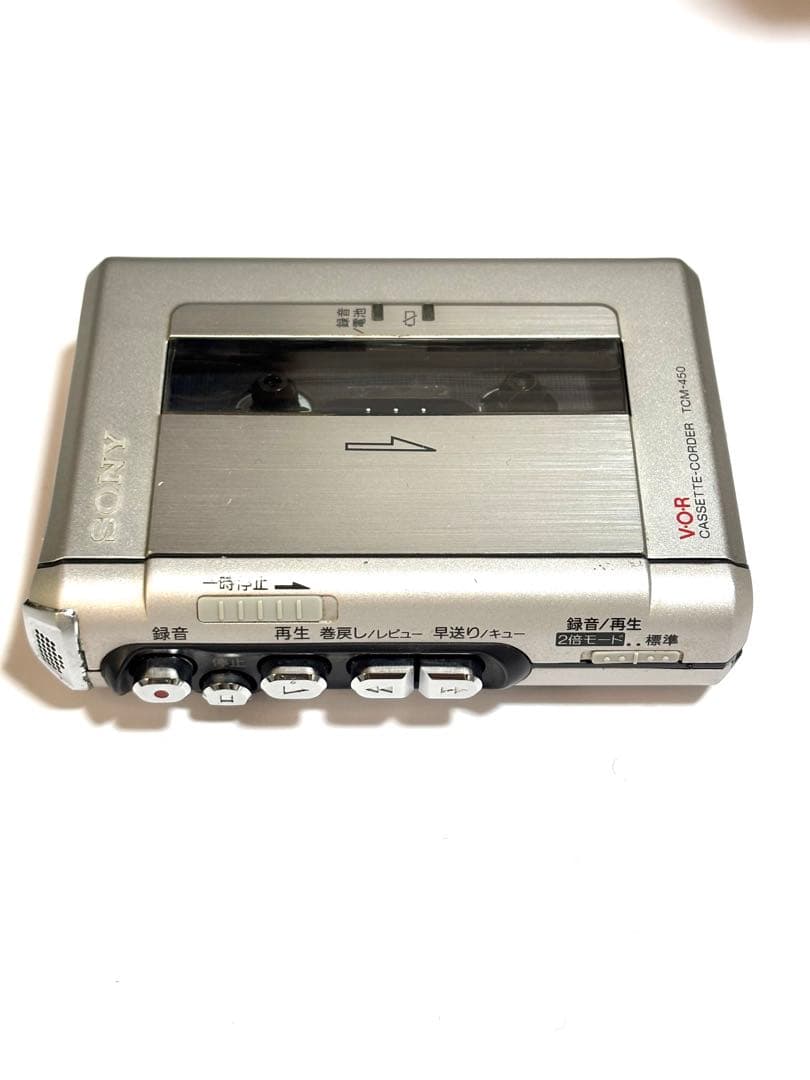 2点セットSONY カセットレコーダー TCM-450 整備品②